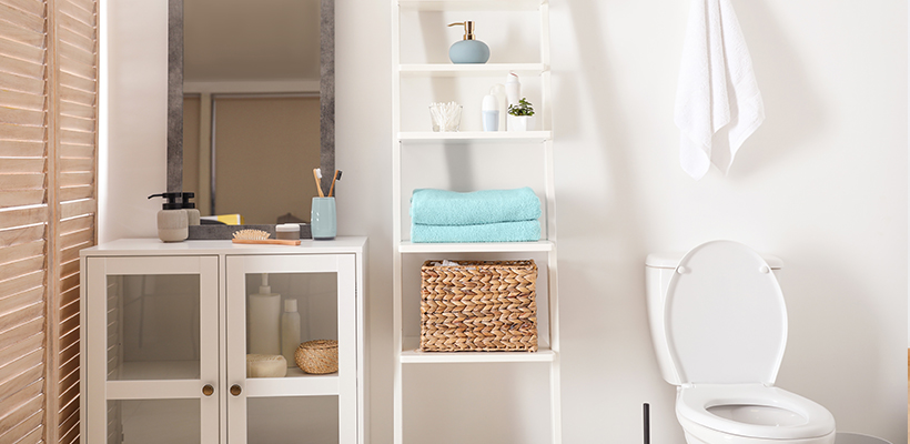 Check these tips for choosing a bathroom storage